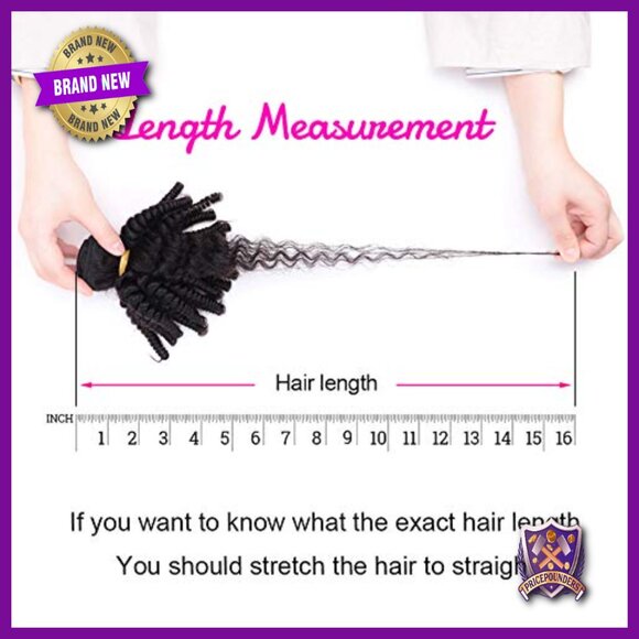 Brazilian Human Hair Extensions 3 Bundles Spiral Curl Weave 10/12/14 Inch main image 4